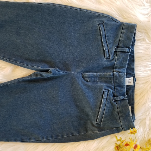 GAP Curvy Signature SKINNY ANKLE Pants Jeans Blue SIZE 6. - Picture 3 of 16